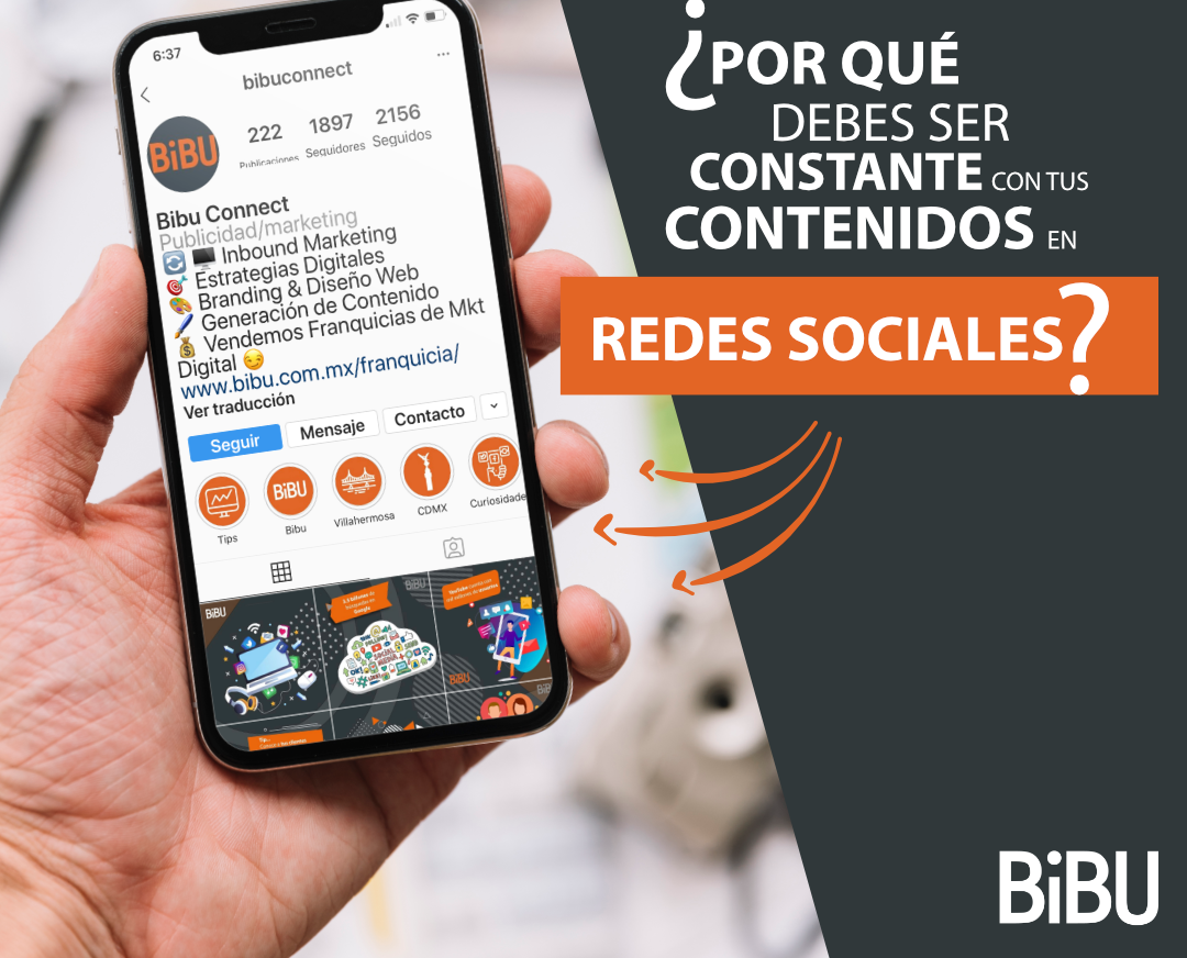 contenidos en redes sociales