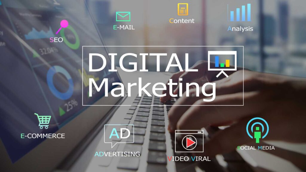 Tipos de área de marketing digital